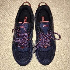 Women’s ASICS running shoes.